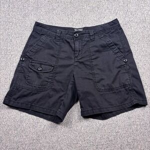 Polo Jeans Co. Ralph Lauren Women Shorts Sz 4 BLK Cargo Outdoor Hike Grunge Y2K